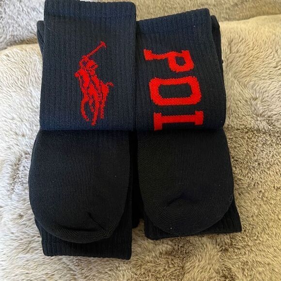 Polo by Ralph Lauren Classic Sport Crew Socks 6pk - Picture 3 of 3